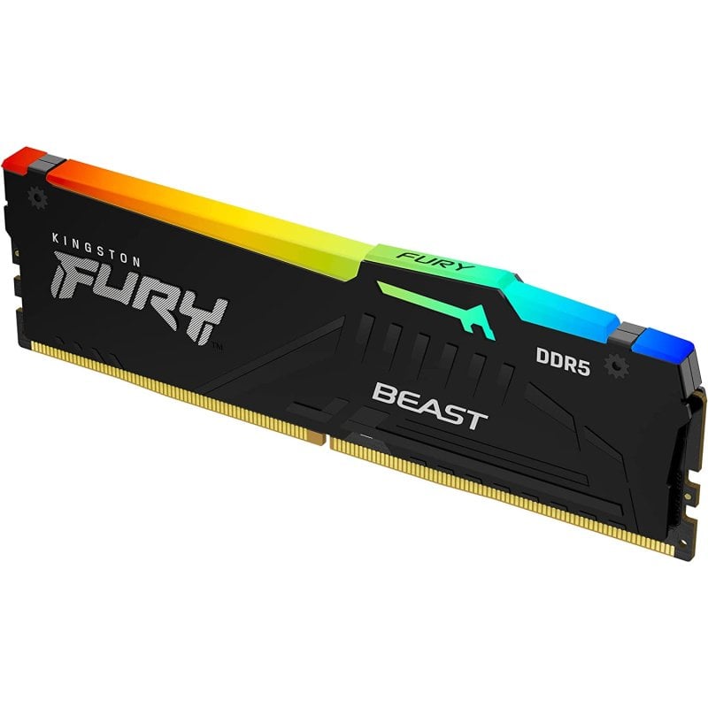 DDR5 8GB×2 16GB 4400MHz 4852-kingston-fury-beast-rgb-