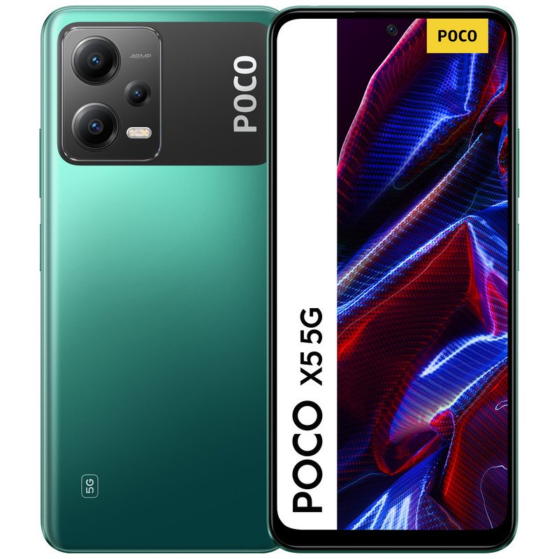 POCO X5 5G 8GB/256GB 6.67'' Verde + Cabo USB-C para Jack
