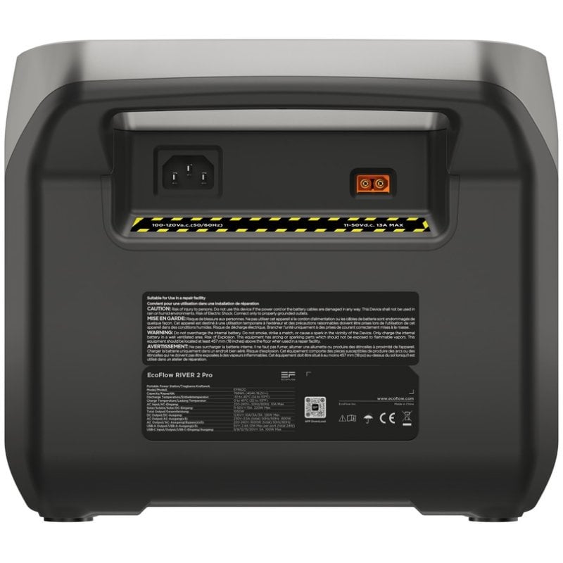 EcoFlow RIVER 2 Pro Estación de Energía Portátil 768Wh