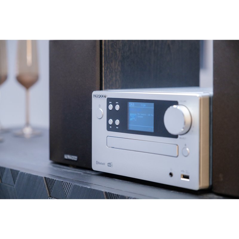 Mini-chaîne Hi-fi Kenwood – Modèle A1320 – Argentée – Neuve Sous Emballage