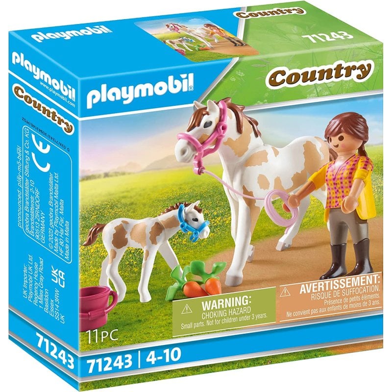 Playmobil niña con online pony