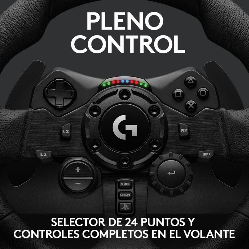 Volante con Pedales Logitech G923 TrueForce para PlayStation PS5 de