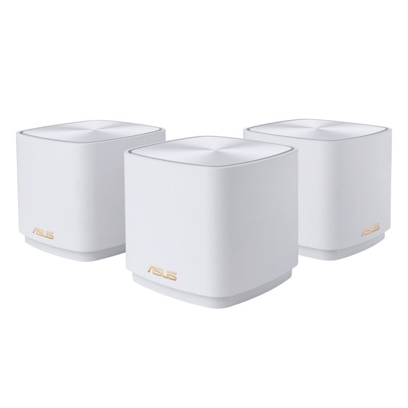 Image of ASUS ZenWiFi XD4 Plus AX1800 Confezione da 3 sistemi Wi-Fi Mesh Bianco