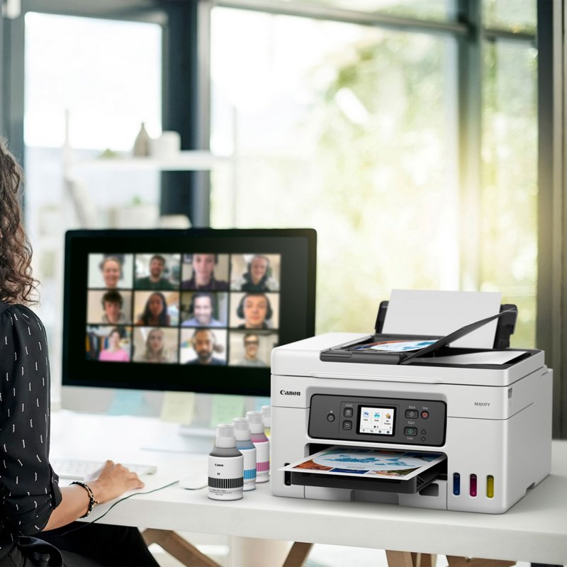 Stampante Canon MAXIFY GX4050 Multifunzione MegaTank Con WiFi - Per Casa E Ufficio