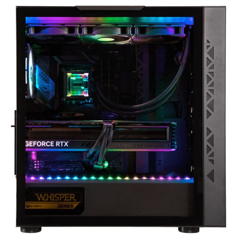 Bitfenix Tracery – Case PC Middle Tower ARGB – Colore Bianco – Supporto E-ATX, 360mm Radiator, USB Type-C