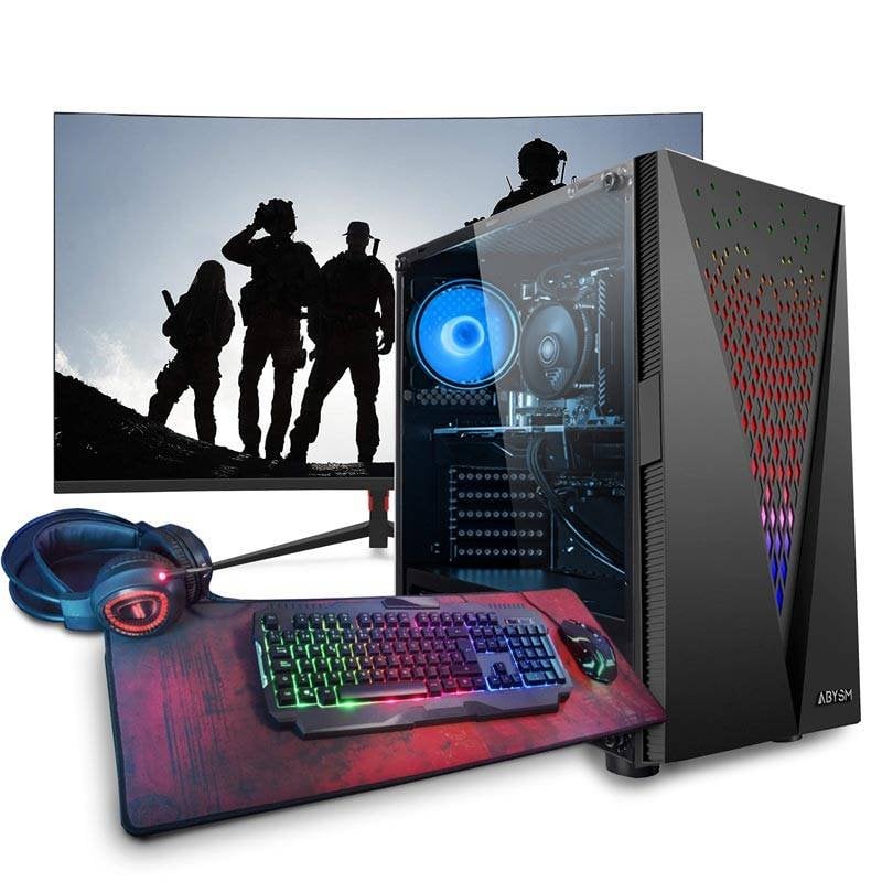 PcVIP Pack Gaming Dark X AMD Ryzen 5 5500/16GB/1TB + 500GB SSD/GTX