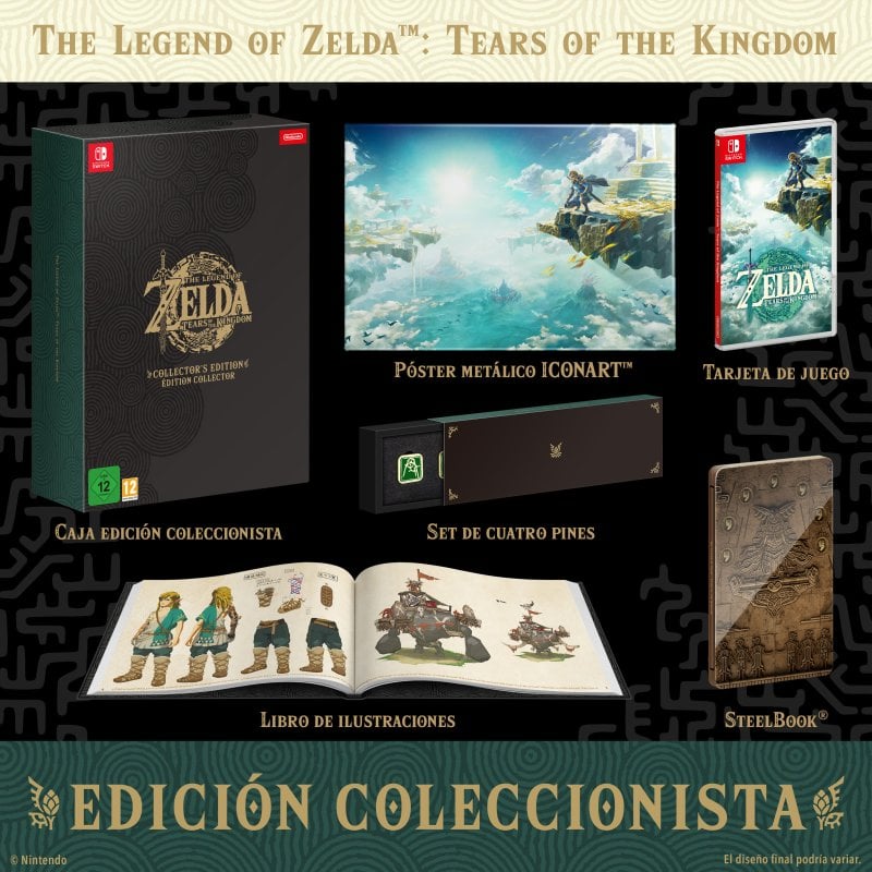 The Legend of Zelda: Tears of the Kingdom lançado para Switch