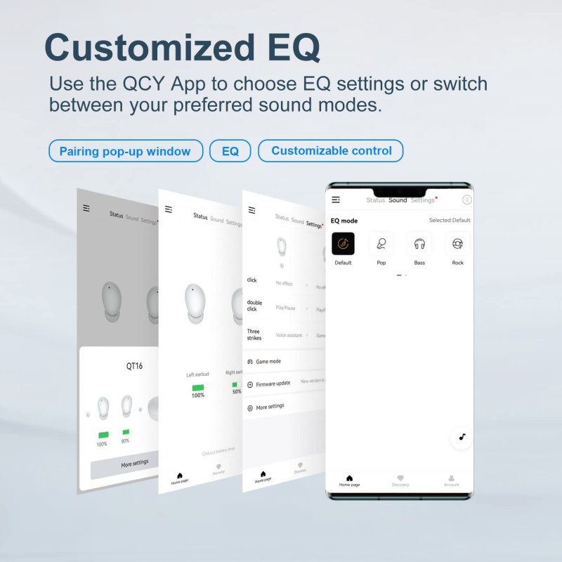 Écouteurs Bluetooth QCY T16