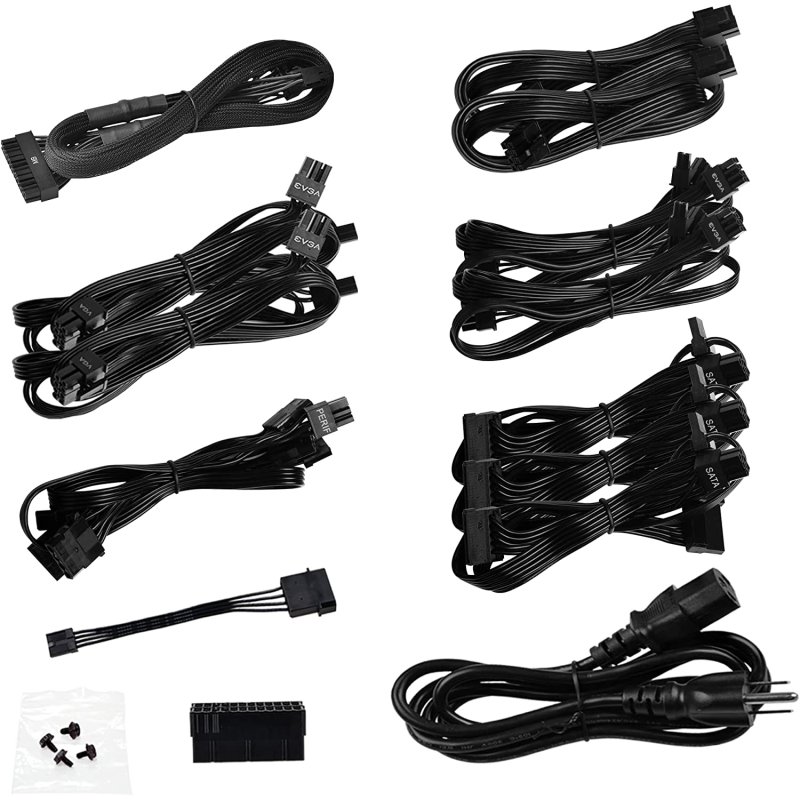 EVGA Supernova 650 P6 80 Plus Platinum Power Supply - Fully Modular, 650W, 10-Year Warranty