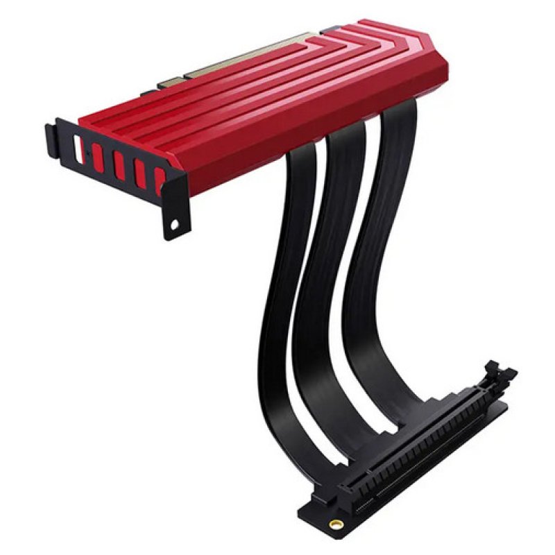 Hyte Cable Vertical Luxury PCIE40 4.0 Rojo