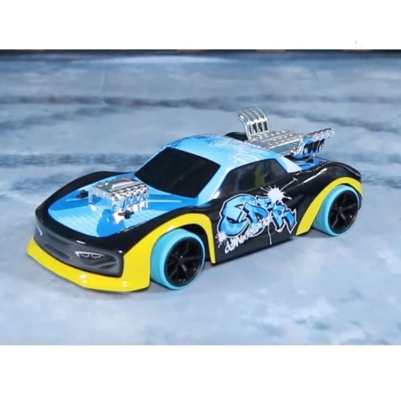 Carro De Controle Remoto Candide Hot Wheels Juggler - Azul