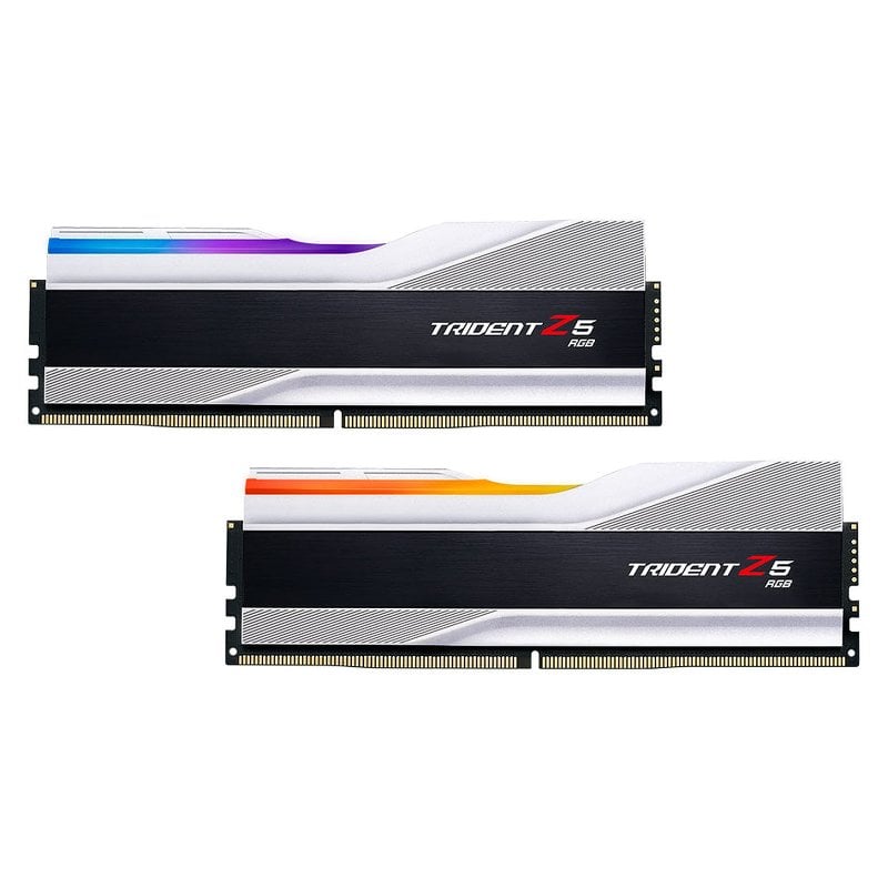 G.Skill Trident Z5 RGB Argento DDR5 8000 MHz 32 GB 2x16 GB CL38 video