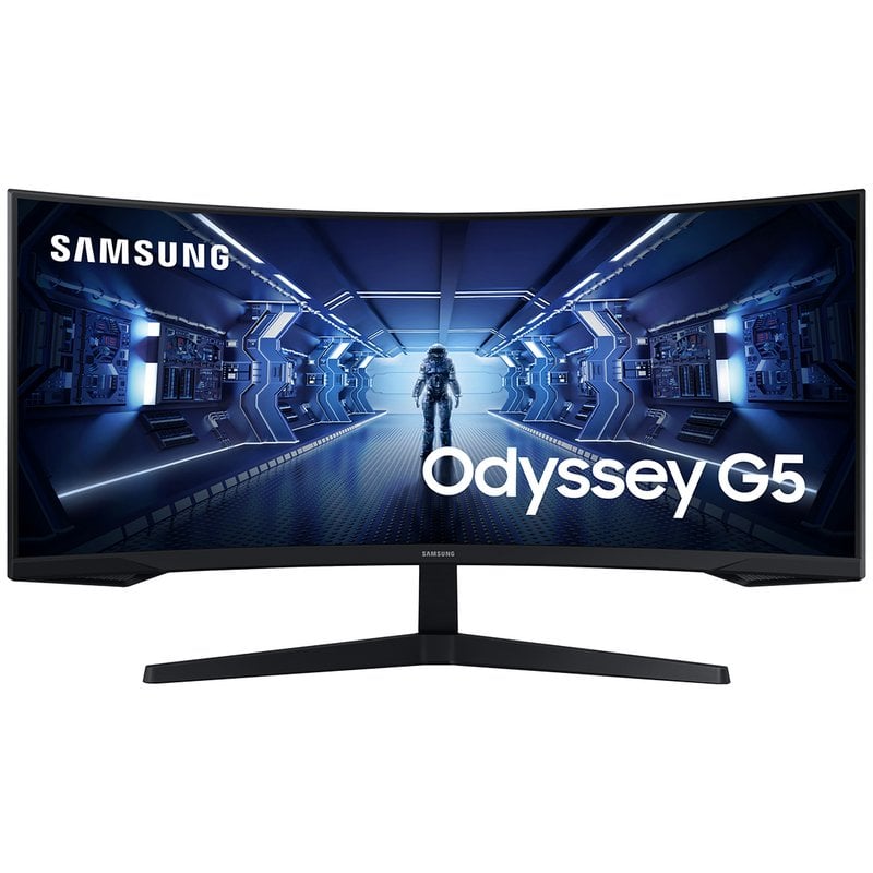 Samsung Noir Ecran Pc Gaming Odyssey G5 G55t 34" Incurvé 165 Hz Uwqhd - Image 5
