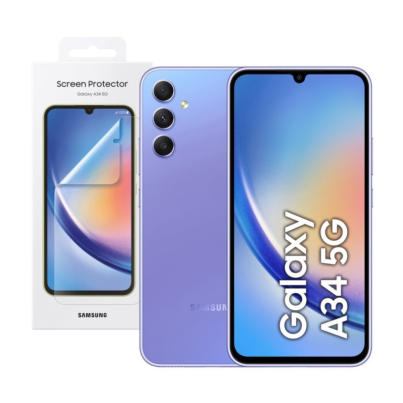 MOVIL SAMSUNG GALAXY A34 5G 6GB RAM/ 128GB COLOR VIOLETA+CAJA