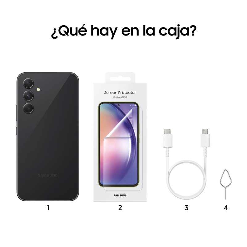 Smartphone Samsung Galaxy A54, 5G, 256GB, Preto