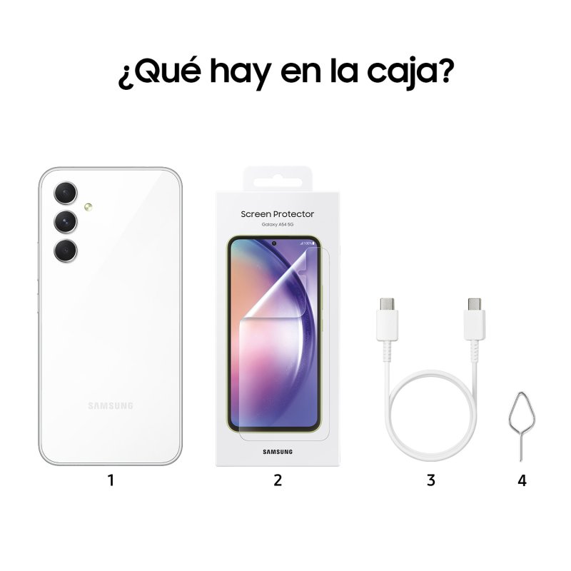 Samsung Galaxy A54 5G 8/256GB Blanco Libre