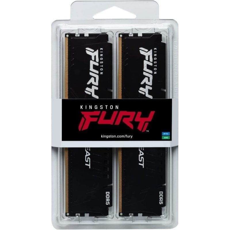 Memoria RAM Kingston FURY Beast DDR5 5600MHz 64GB 2x32GB