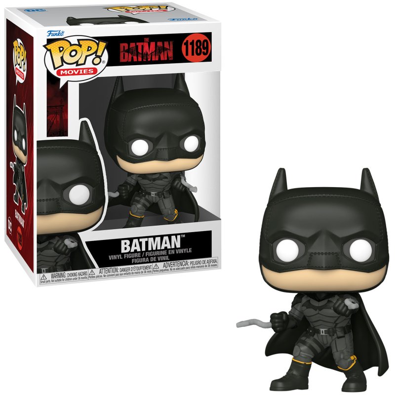 Funko Pop DC Comics Le Batman prêt pour la bataille