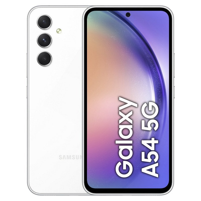 Samsung Galaxy A54 5G 16,3 cm (6.4) Double SIM Android 13 USB Type-C 8 Go  256 Go 5000 mAh Blanc