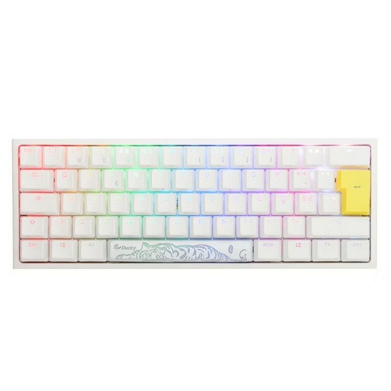 Teclado Ducky One 2 Pro Classic Mini Pure White Teclado Mecánico