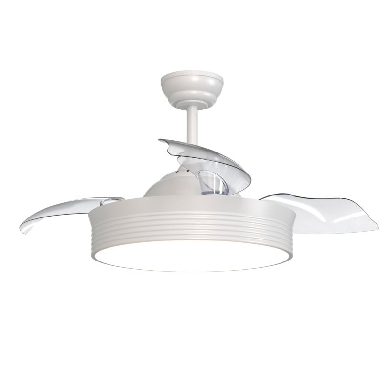 Sulion Bombay L Ventilador de Techo con Luz LED 22W 107cm Palas Reversibles Blanco