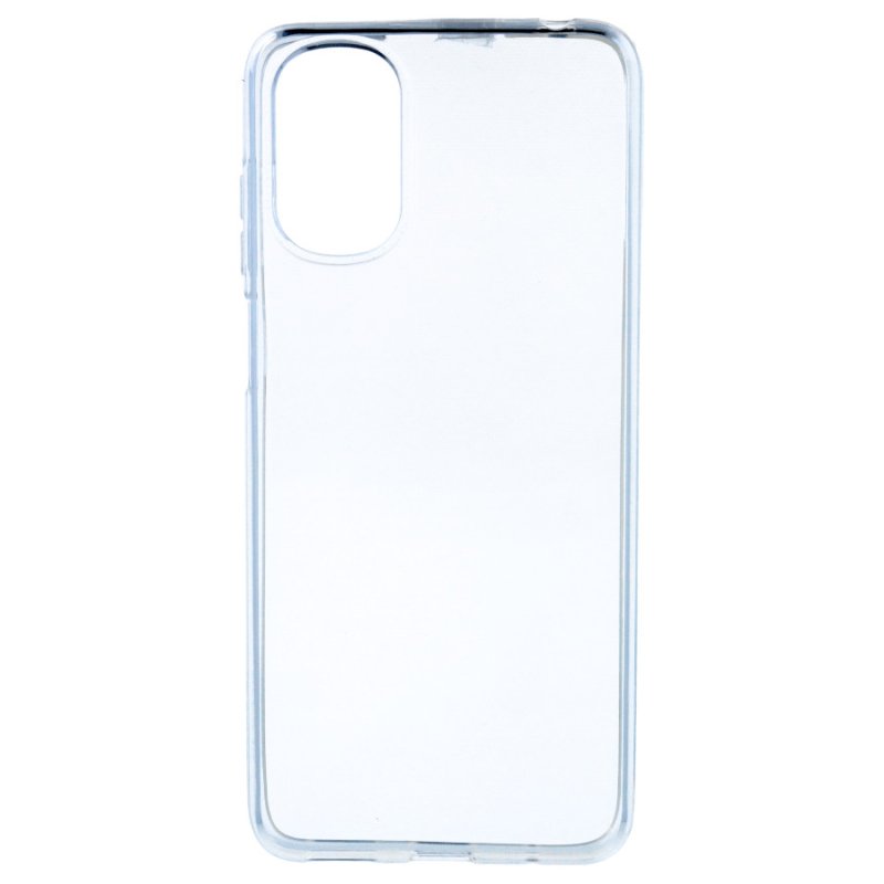 SEAHAI Cover Per Motorola Moto E32 / E32S, Trasparente, Antiurto Con Protezione Schermo Integrata, Viola Chiaro
