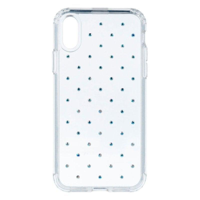 Funda para móvil La Casa de las Carcasas Brillantes Silicona Transparente para iPhone X