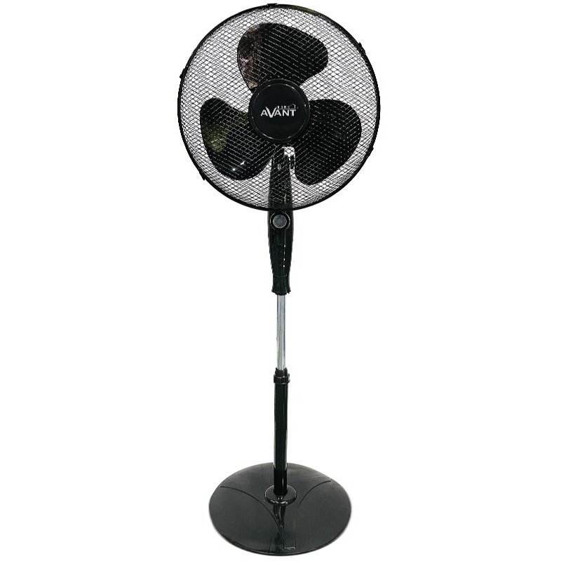 Avant AV7703BLACK Ventoinha de Pé Oscilante 45W 40cm Preta