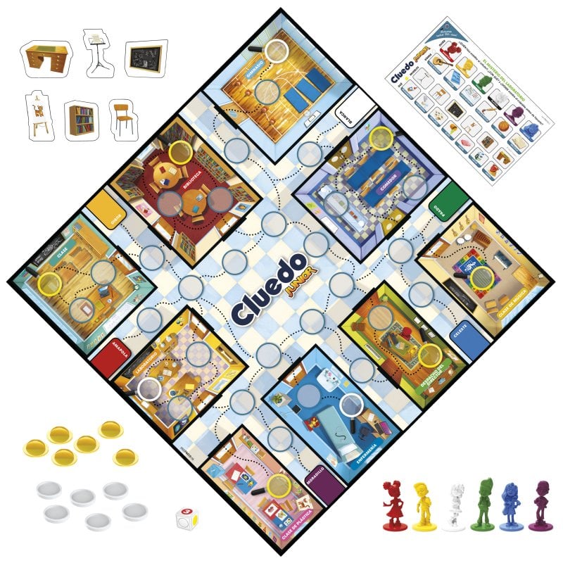 Jogo Educativo HASBRO Cluedo Harry Potter (Idade Mínima: 8 Anos