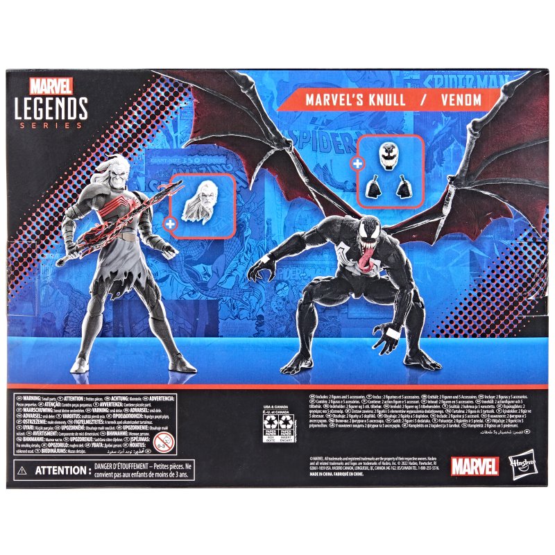 Marvel Legends Series Knull And Venom - Hasbro F3466 - Bonecos