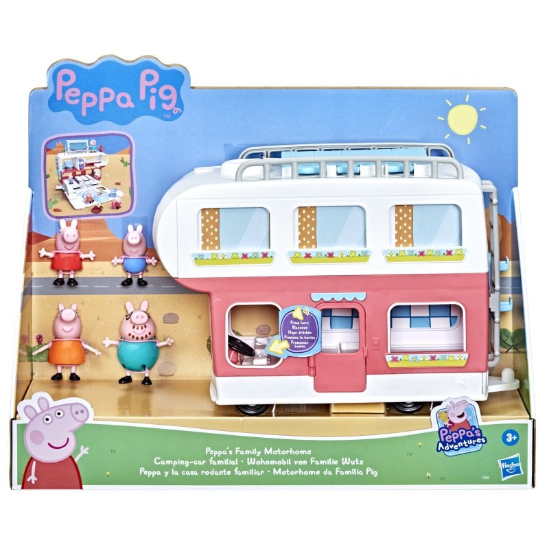 Hasbro Original Peppa Pig Peppa y la Casa Rodante Familiar