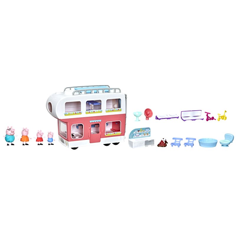 Casa Peppa Pig Diversão Noite E Dia Com Luzes E Som - Hasbro