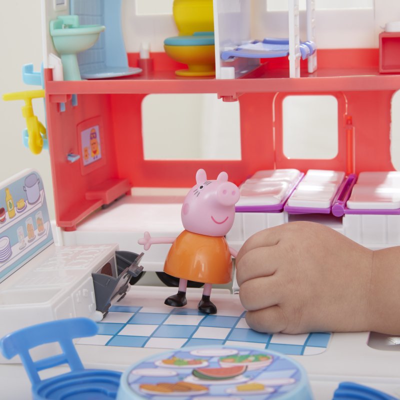 Hasbro Original Peppa Pig Peppa y la Casa Rodante Familiar