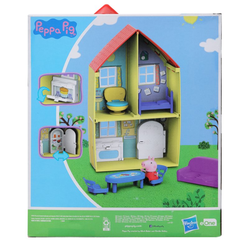 Como Fazer Casa da Peppa Pig de Papelão 