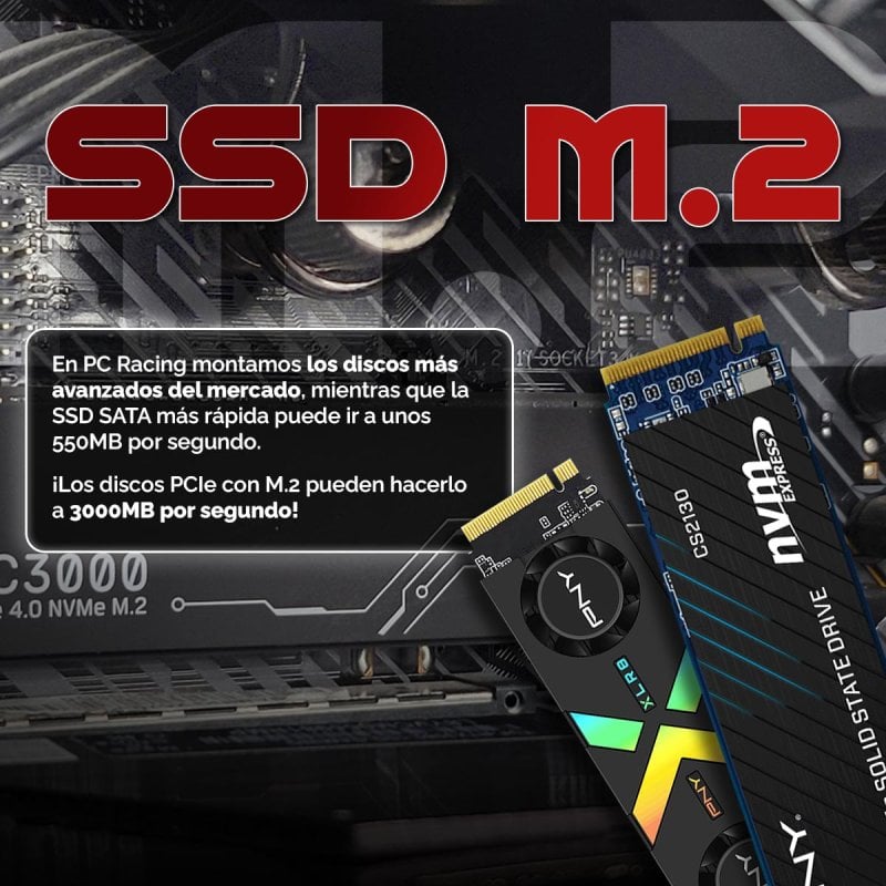 Ordenador Sobremesa PC Racing Ofimática AMD Ryzen 3400G