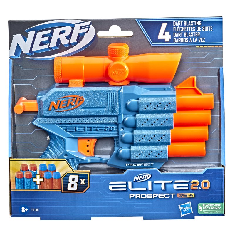 Comprar en oferta Nerf Elite 2.0 Prospect QS-4