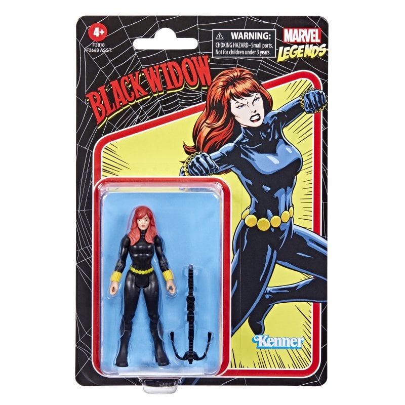 Image of Hasbro originale Marvel Legends Retro 375 vedova nera