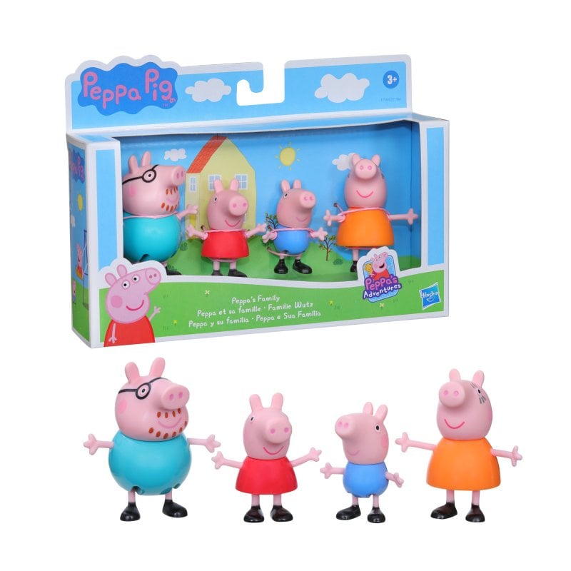 Peppa Pig, Casa da Peppa e Sua Família, Multicor : : Brinquedos  e Jogos