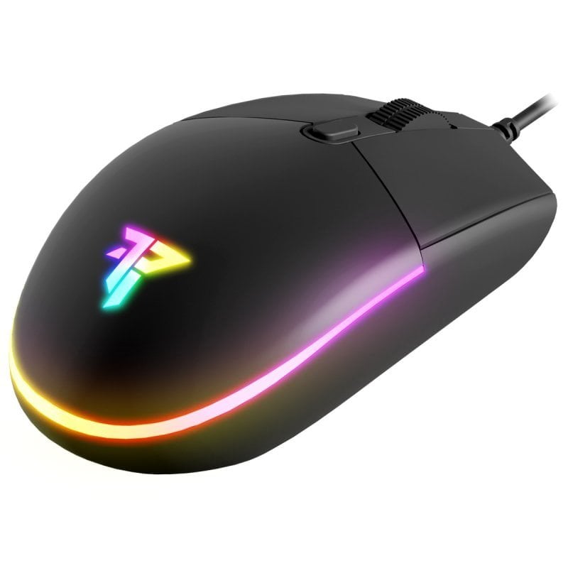 Mouse da gioco Tempest X2 Custodian RGB 8000 DPI Nero