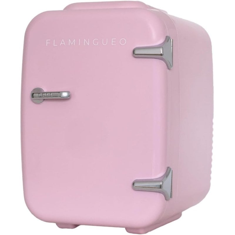 Flamingueo Sansa Mini Frigorífico Portátil para Cosméticos 40W Rosa Pastel