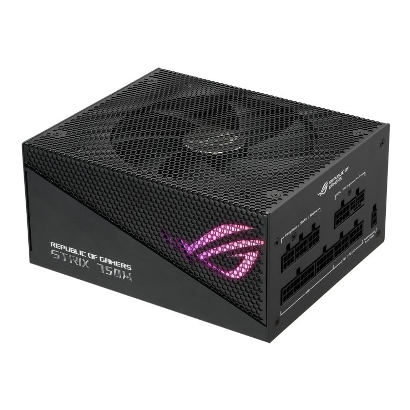 Image of ASUS ROG Strix 750W oro Aura Edition 80 Plus oro modulare