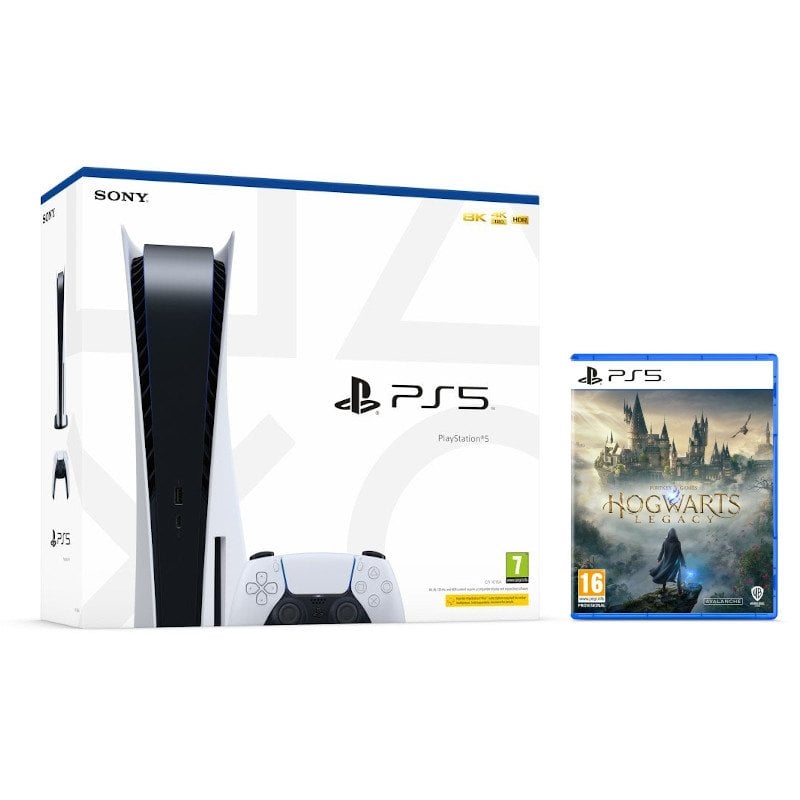 Consola SONY PS5 Standard 825GB con joystick y juego FC 24 en Tienda Volar