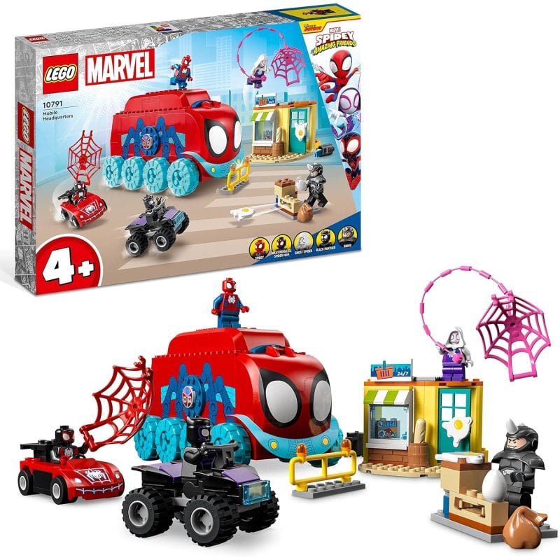 Lego Marvel Spiderman Base M vil del Equipo Spidey