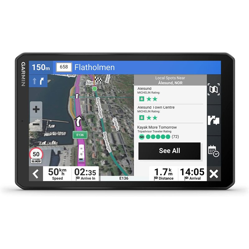 Custodia Protettiva Peyyargo Per Garmin 8-10 Pollici – Compatibile Con Camper 895, Dēzl LGV, DriveSmart 66/86 E Tread 2, In EVA E Nylon