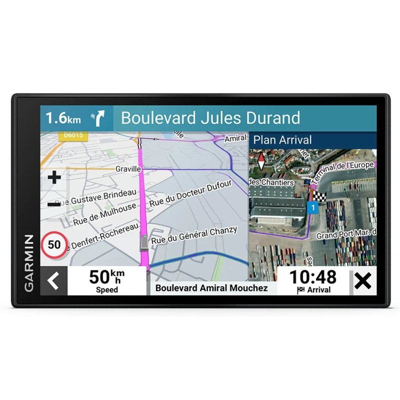 GPS Voiture écran 7 Pouces Tactile - Carte Europe 2025, Alertes Radars, Info Trafic, Mises à Jour Gratuites