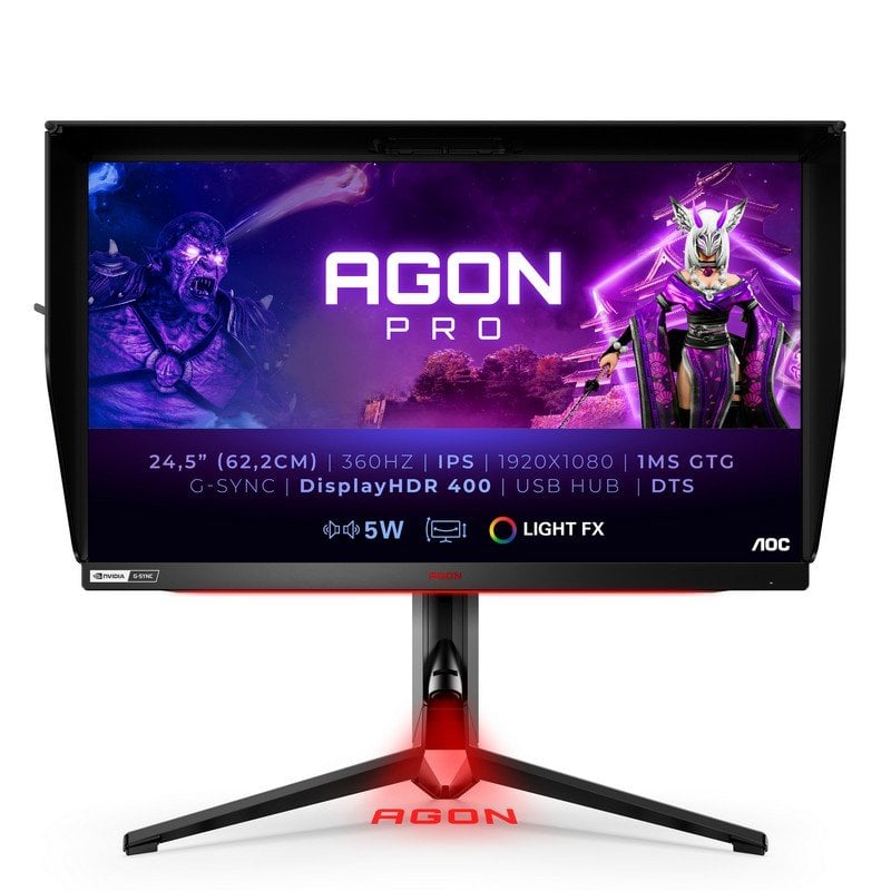 Monitor AOC AGON PRO 25 360Hz G-Sync 1ms AG254FG - Loja AOC