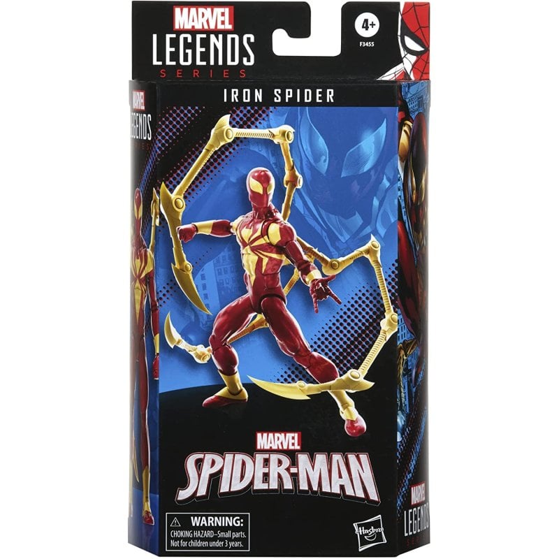 Action Figure Homem Aranha Iron Spider Marvel Articulado