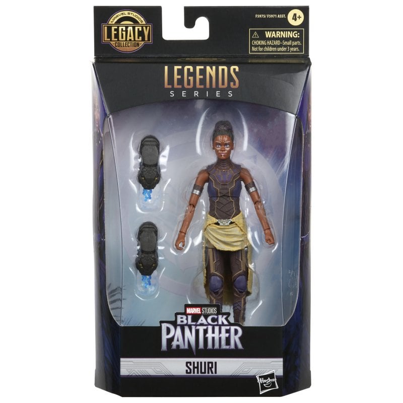 Image of Hasbro Collezione originale Marvel Legends nero Panther Legacy Shuri