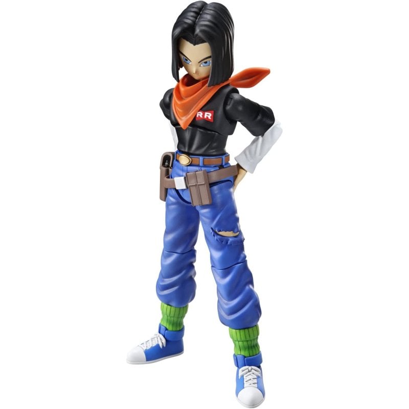 Bandai Hobby Dragon Ball Z Android 17 Rise Padrão Figura 17 cm