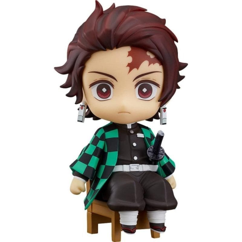 Image of Figura Tanjiro Kamado Good Smile 9 CM PVC Articolata Completa Base cod079